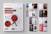 Magazine Template, a Magazine Template by ElvinPrint (Thumbnail 1 of 17)
