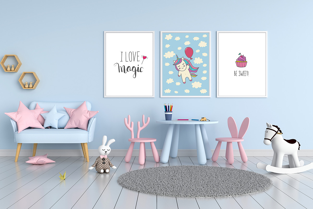 Cute Unicorns, an Illustration by BerryCaty (Photo 6 of 15)