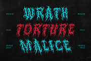 CS Scream – Black Metal Font, a Blackletter Font by Craft Supply Co. (Thumbnail 6 of 8)