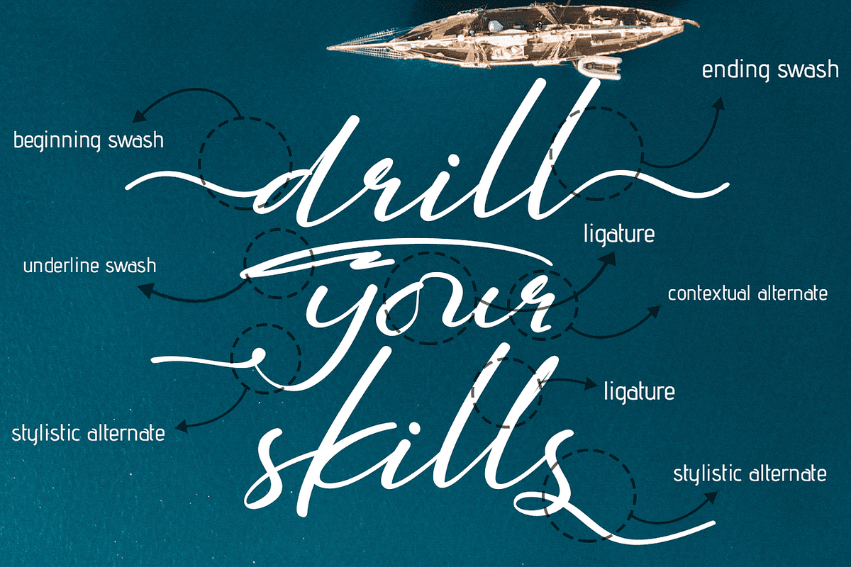 Majestic Wisteria Font, a Handwritten Font by Letterhanna Studio (Photo 11 of 21)