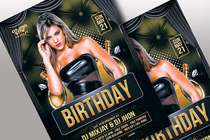 Birthday Flyers Template