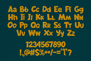 Drolly comics book funny font, a Sans Serif Font by Kapitosh (Thumbnail 2 of 15)