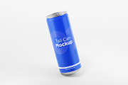 6 Tall Aluminum Cans Mockup Pack, a Cups & Container Mockup by DreamVisuals (Thumbnail 3 of 7)