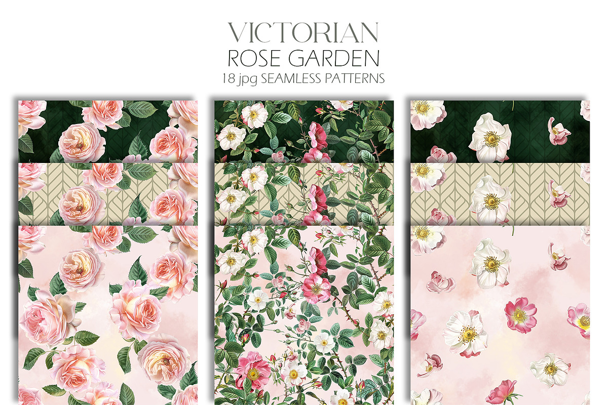 Victorian Rose Garden, an Object Graphic by Elena Dorosh (Photo 9 of 15)