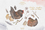 Gentle Easter Morning | watercolor, an Illustration by Elisa Ursa (Thumbnail 2 of 15)