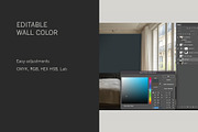 French Apartment: Bedroom Mockup 1, a Household Mockup by Blixa 6 Studios (Thumbnail 5 of 7)