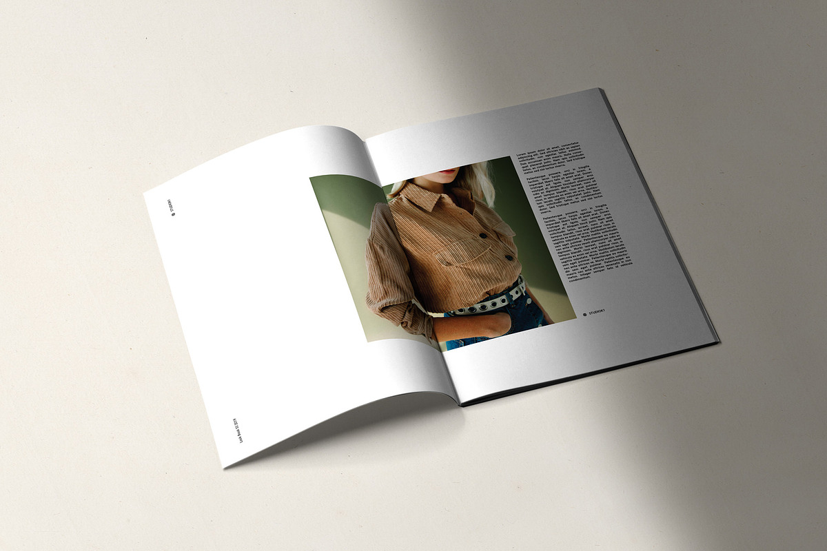 LookBook Minimal Fashion Template, a Magazine Template by Wild Ones (Photo 9 of 13)