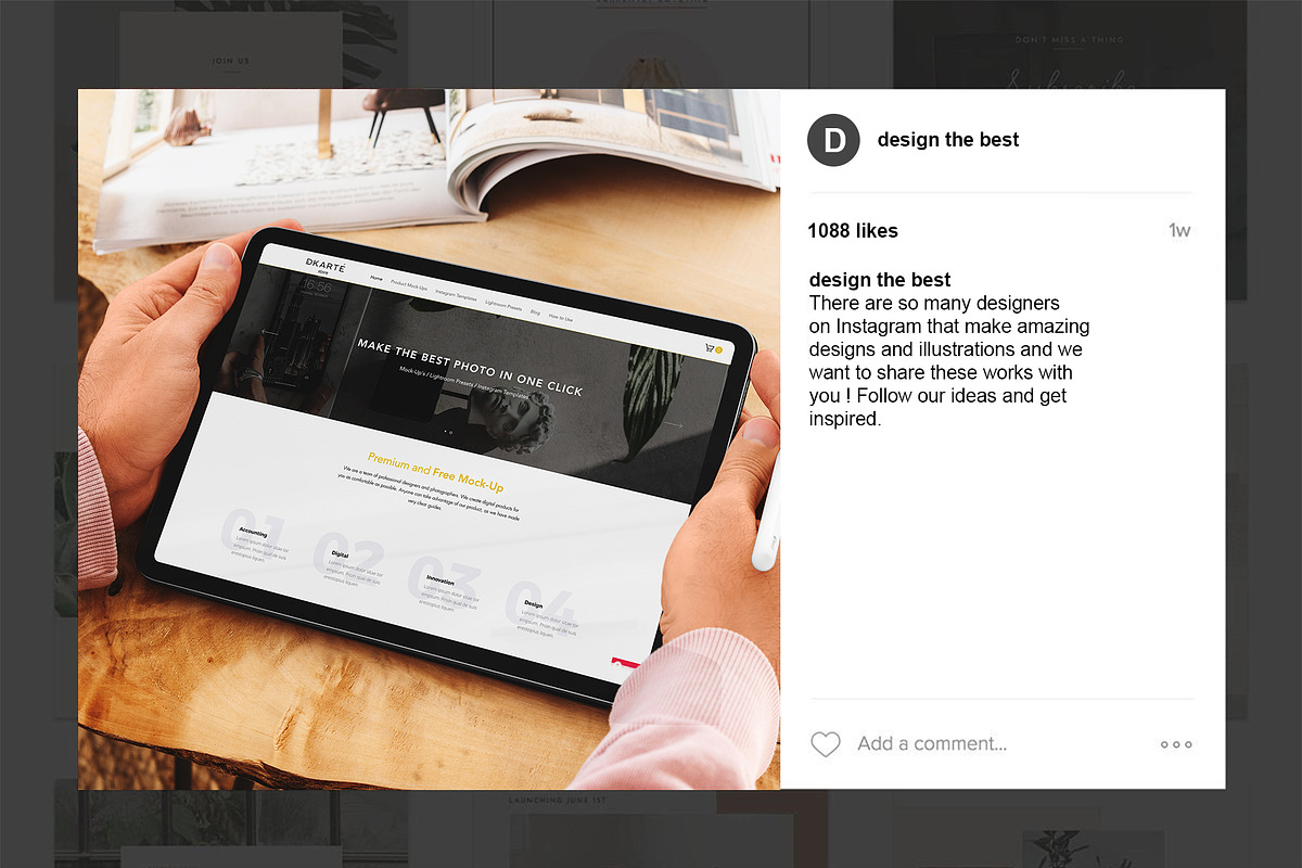 iPad Pro Responsive Mock-Up, an iPad Mockup by Dikarte.Store (Photo 10 of 10)