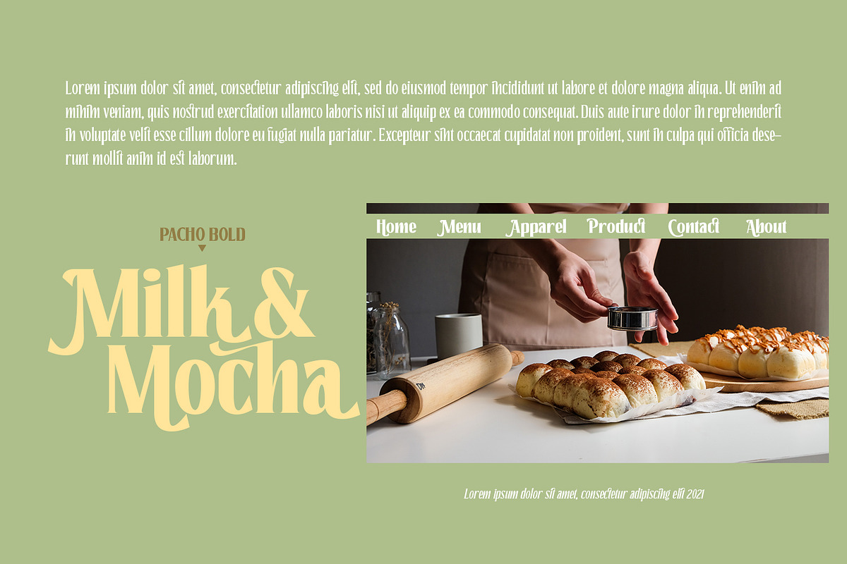 Pacho - Serif Family, a Serif Font by madeDeduk (Photo 12 of 15)