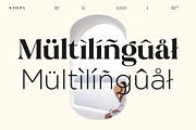 Stiepa | Modern Serif & Sans, a Serif Font by Dora Typefoundry (Thumbnail 11 of 28)