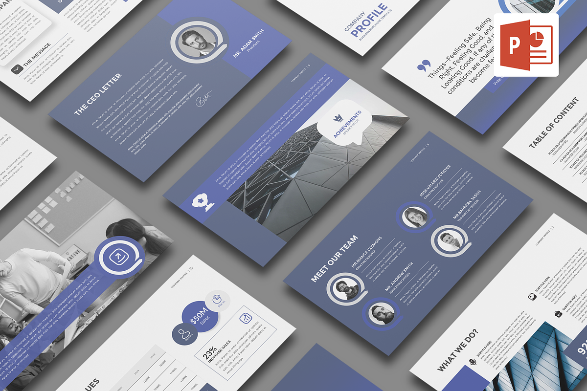Canva Company Profile, Docx |PPT| ID, a Brochure Template by Template Zone (Photo 12 of 12)