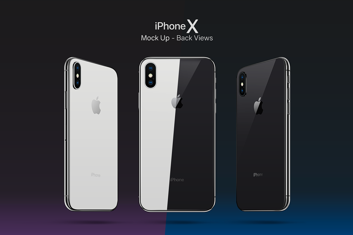Mockup Composition Iphone X, an iPhone Mockup by ByronDMD (Photo 4 of 5)