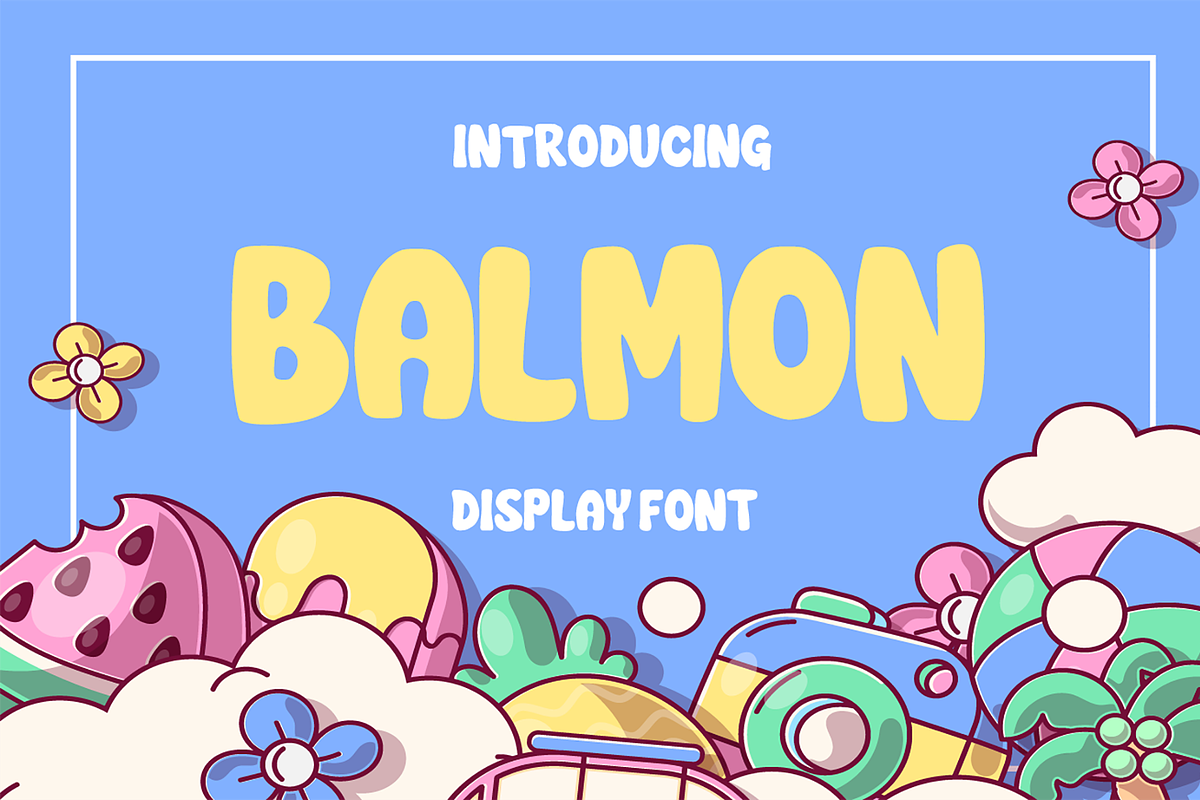 Balmon Display Font, a Handwritten Font by Authentic Studio (Photo 1 of 6)