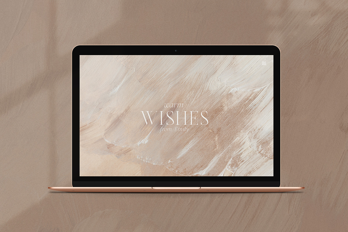 Neutral & Gold Abstract Backgrounds, a Texture Graphic by Basia Stryjecka (Photo 12 of 17)