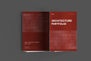 Red Minimal Architect Portfolio, a Brochure Template by Neermana (Thumbnail 10 of 10)