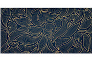 Luxury line leaves art deco patterns, a Pattern Graphic by Marylia (Thumbnail 8 of 16)