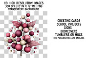 Whimsical Christmas Clipart, an Illustration by Craft Nest (Thumbnail 2 of 6)