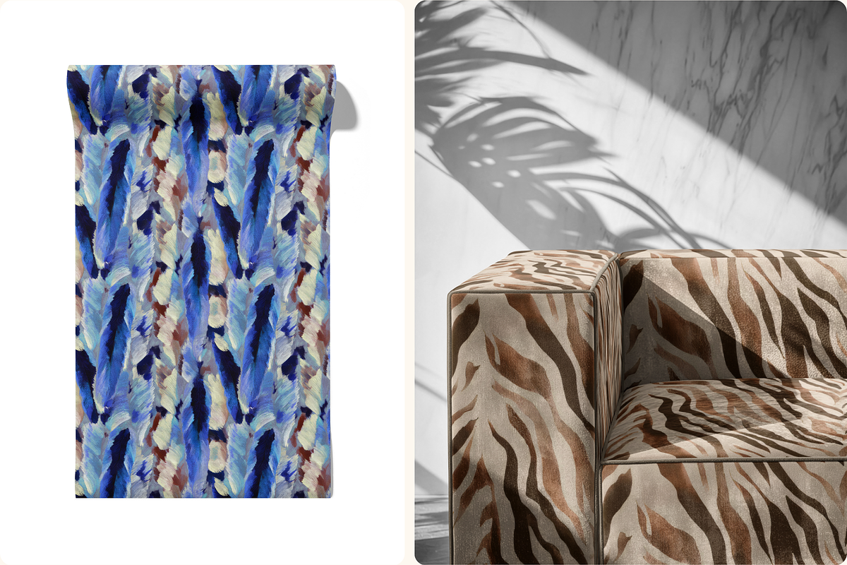 Animal Abstract Patterns - part 3, a Pattern Graphic by Ninterints (Photo 20 of 21)