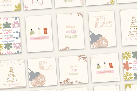 Holiday IG Canva Templates