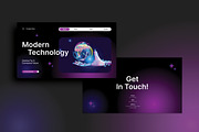 Modern Technology Company Profile, a Presentation Template by Spark_Creative (Thumbnail 9 of 10)