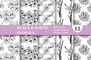12 Floral Seamless Patterns Set, a Pattern Graphic by Sunset&Sea Design (Thumbnail 1 of 4)