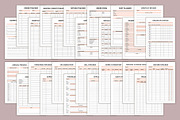 Editable Planner Bundle Pack Vol:10, a Stationery Template by DesignByStore (Thumbnail 2 of 3)