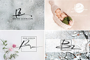 168 LETTER B SIGNATURE monogram logo, a Branding & Logo Template by Whimsical Logoshop (Thumbnail 2 of 16)