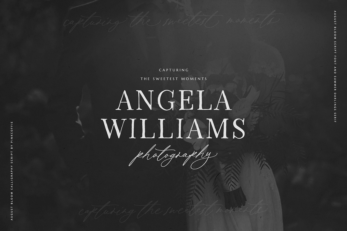 Wedding Calligraphy Font Duo Bundle, a Script Font by Pink Coffie (Photo 51 of 51)