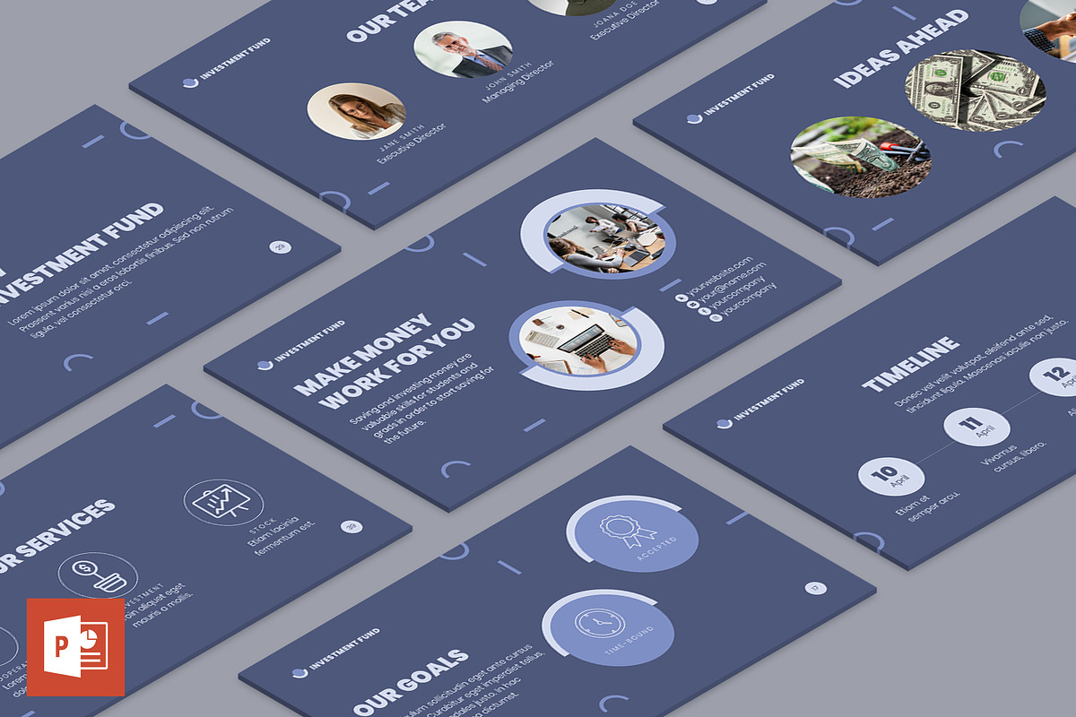 Presentation Investment Fund, a Presentation Template by TemplatesNow! (Photo 1 of 14)