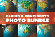 Globe and Continent Bundle, a School & Education Photo by Arketype (Thumbnail 1 of 3)
