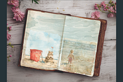 Junk Journal Pages Canva Mock Up, a Marketing Template by Rainbow Makery Design (Thumbnail 3 of 3)