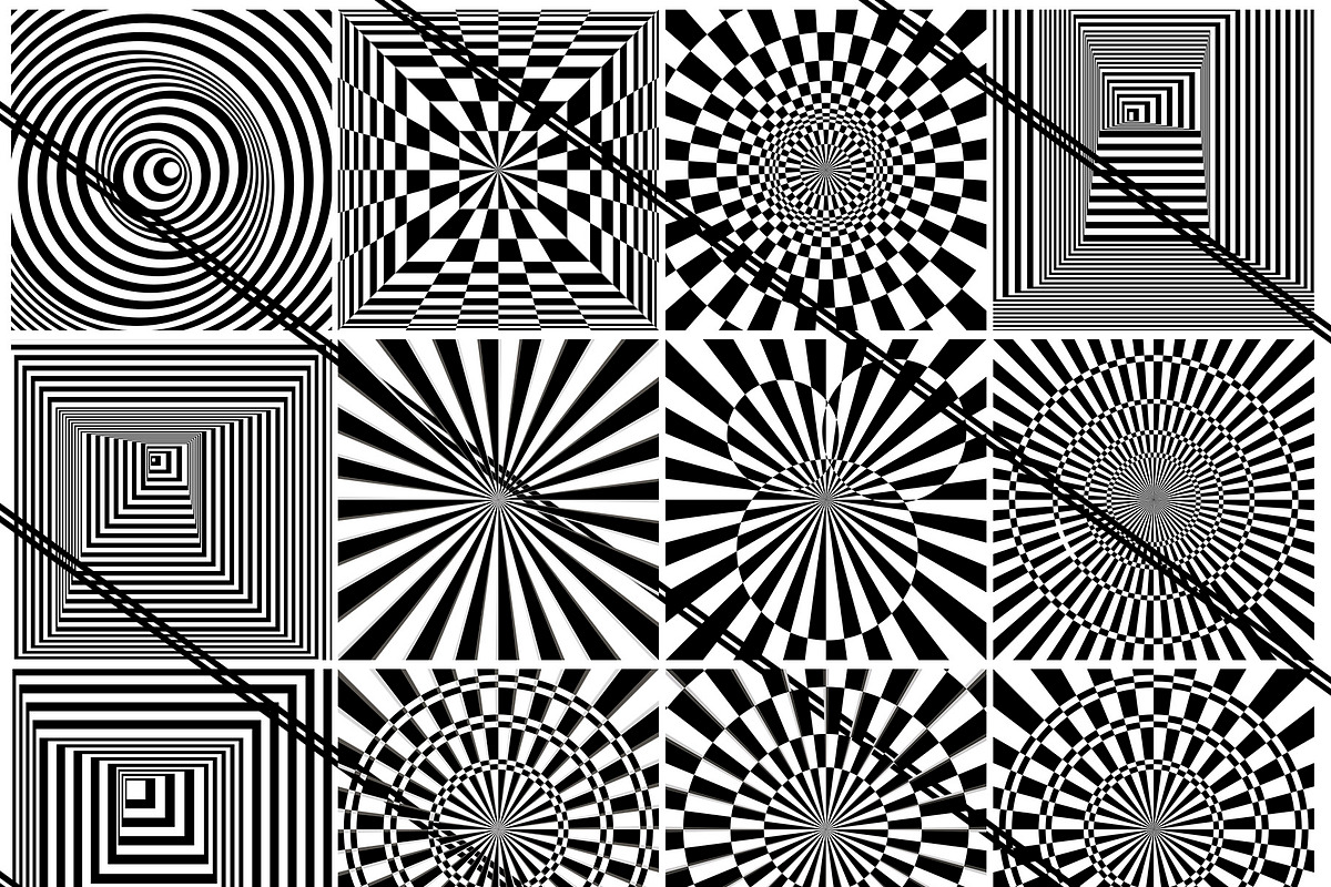 40 optical illusions, an Illustration by Lina_Lisichka (Photo 5 of 7)