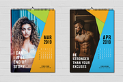 Fitness Calendar 2019, a Stationery Template by Jaisivakumar (Thumbnail 4 of 9)