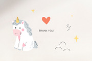 Cute unicorns, elements and quotes, an Animal Illustration by Mariart_i (Thumbnail 8 of 8)