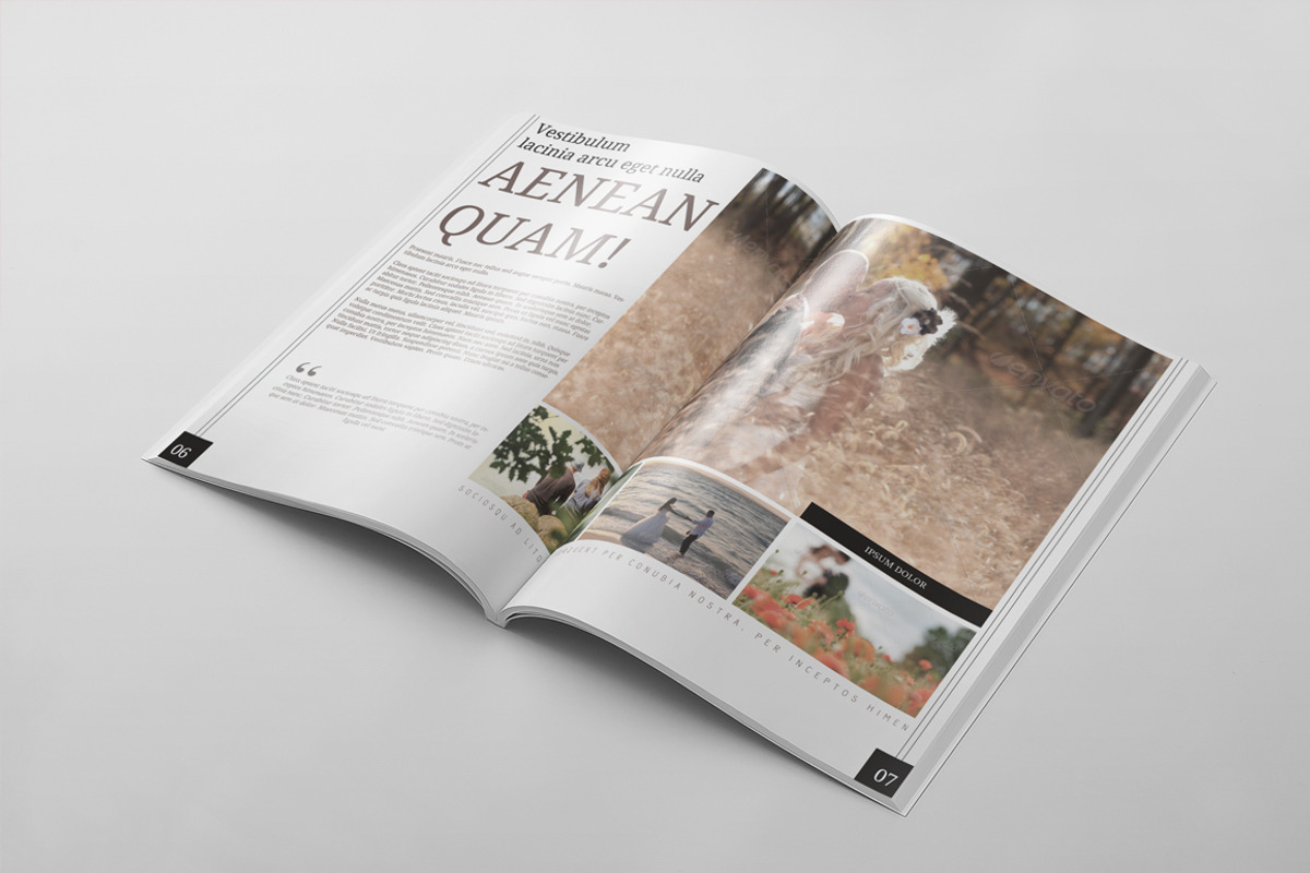 Magazine Template 36, a Magazine Template by pmvch (Photo 2 of 6)