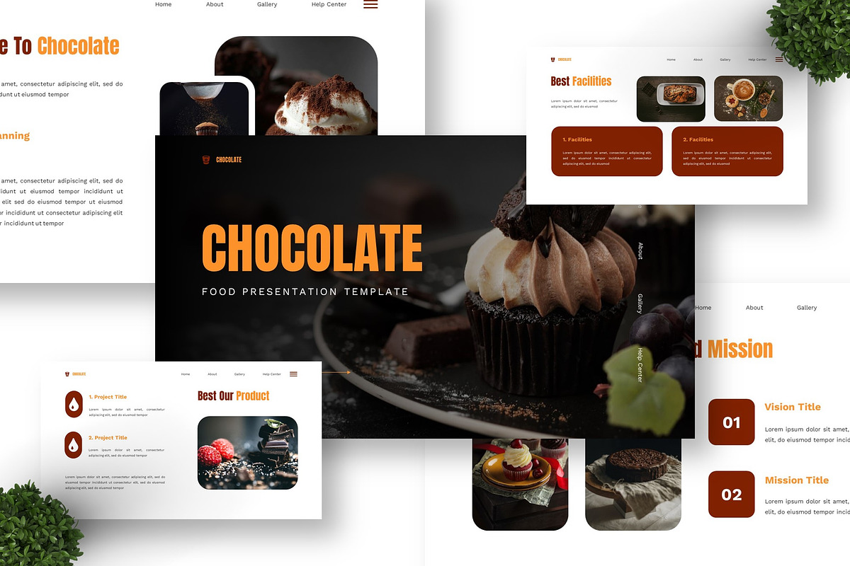 Chocolate - Food Powerpoint preview 6