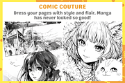 Procreate Manga Brushset, a Brush Add-On by nikiartcorner (Thumbnail 4 of 8)