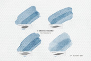 Procreate Watercolor Brush Set, a Brush Add-On by Jenteva Art (Thumbnail 2 of 10)