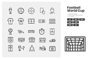 Football Icon Pack, an Outline Icon by erifqizeicon (Thumbnail 3 of 3)
