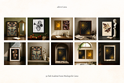 Dark Academia Frame Canva Mockups, a Household Mockup by Matisse Studio (Thumbnail 7 of 10)