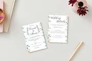 Floral Wedding Suite Canva Set, an Invitation Template by WynterLife Studio (Thumbnail 5 of 7)