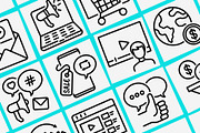 Business Marketing | 16 Icons Set, an Outline Icon by Alex Blogoodf (Thumbnail 9 of 15)