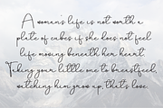 Hey Winter | Script Font, a Handwritten Font by Scratchones (Thumbnail 6 of 8)