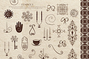 The Winding Garden Frames & Symbols, an Object Graphic by lokko studio (Thumbnail 6 of 8)