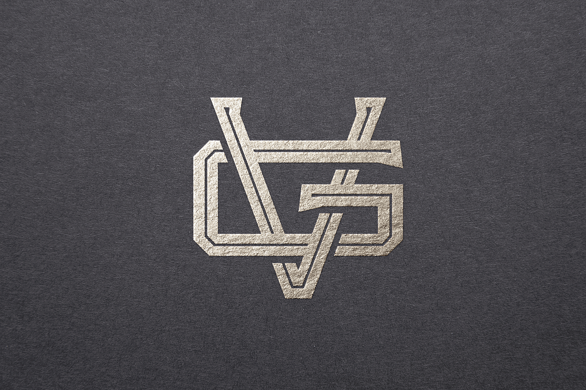 GV VG Monogram Logo, a Branding & Logo Template by Alphabet Agency (Photo 2 of 4)
