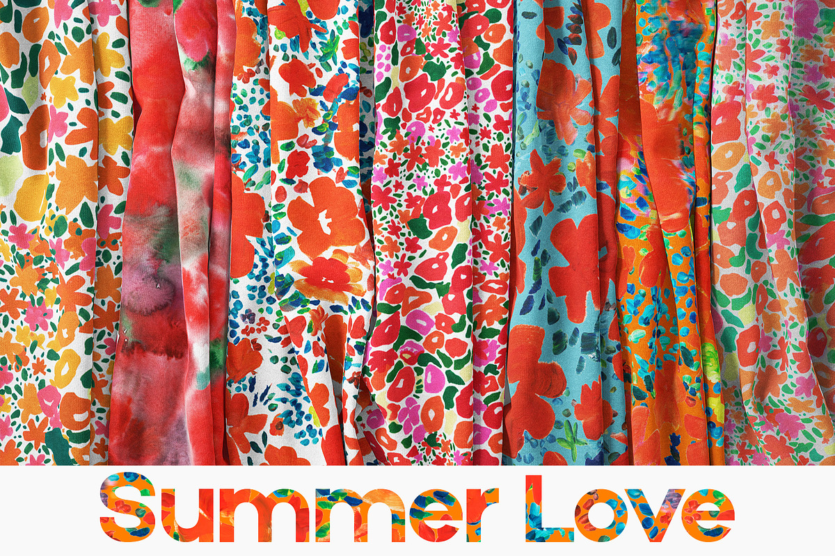 Summer Love, a Pattern Graphic by ANAKOTO (Photo 9 of 9)