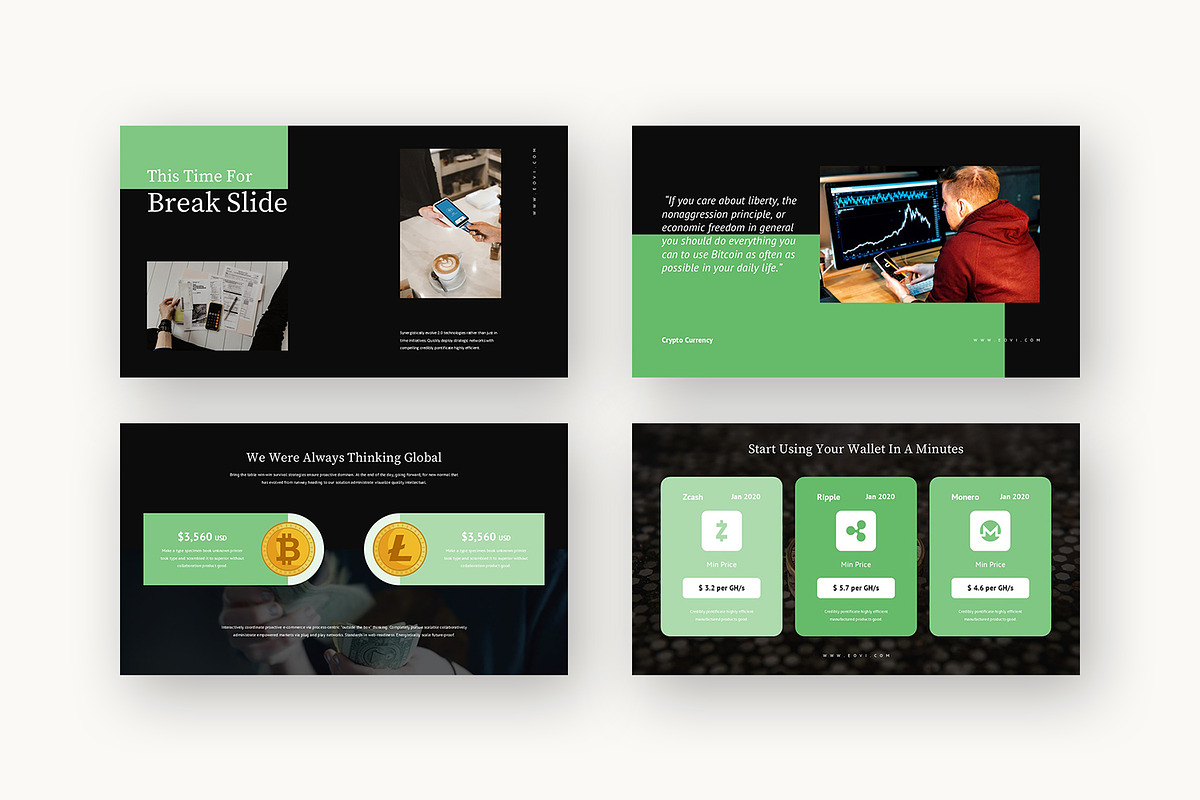 Eovi : Crypto Startup Google Slides, a Presentation Template by Punkl Camp (Photo 12 of 16)