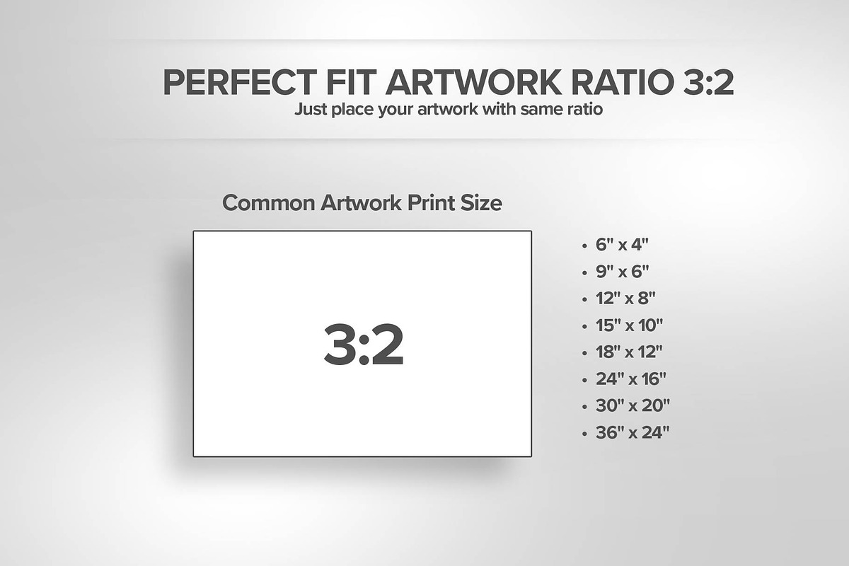 Landscape Blank Poster Frame Mockup, a Merchandise Mockup by positvtplus (Photo 4 of 4)