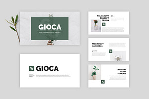 Gioca - Google Slide Template