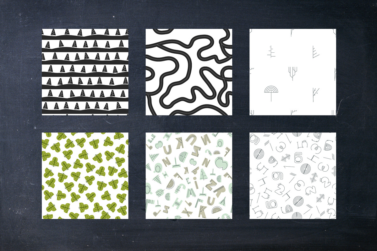 Simple alphabet line and spot, an Object Graphic by Alyonka_lis (Photo 10 of 10)